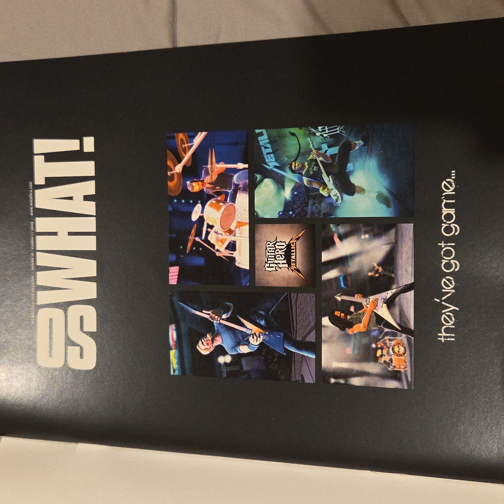 SO WHAT! METALLICA CLUB MAGAZINE - 2009
